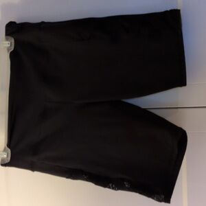 Women's Black Athletic Shorts